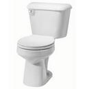Mansfield Plumbing Products White 1.28 gpf Round Floor Mount Toilet Bowl 