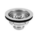 Dearborn Polished Chrome Brass Body Stainless Steel Basket Strainer 