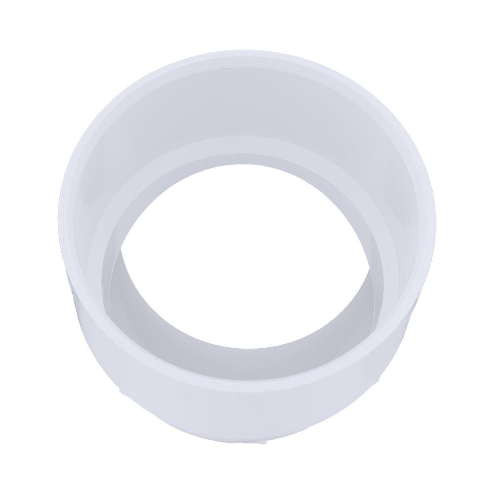 White PVC DWV 45° Elbow 