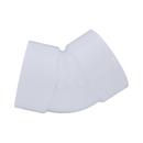 White PVC DWV 45° Elbow 