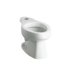 Elongated Toilet Bowl in White