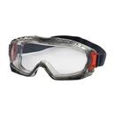 Clear Blue Frame Indirect Vent Goggle with Clear Lens