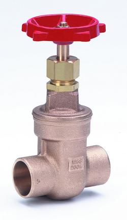 1/2 in. Bronze Solder Gate Valve