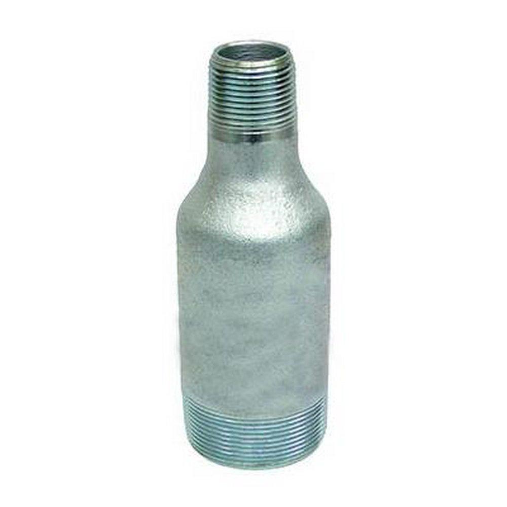 6-1/2 in. Threaded Extra Heavy  Galvanized Carbon Steel Concentric Reducer Swage Nipple 