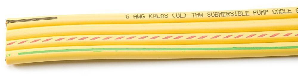 Kalas Manufacturing 10 ga Flat Pump Wire with Ground 