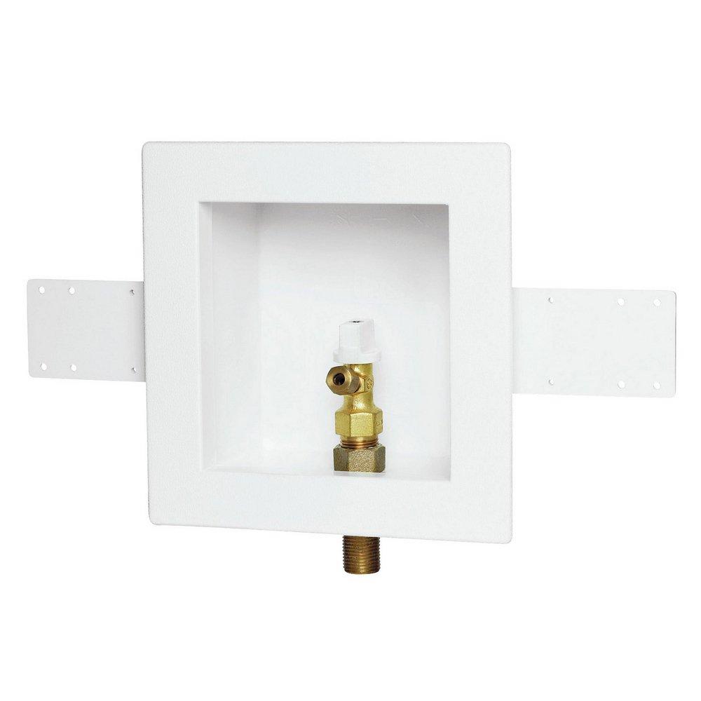 Oatey&reg; White 3-3/8 x 6 x 6 in. Supply Box 