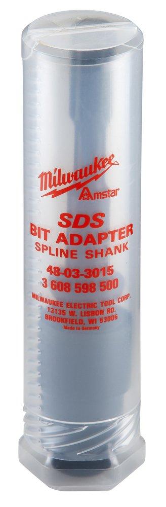 Milwaukee® Silver Spline to SDS-Plus Bit Adapter 