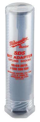 Milwaukee® Silver Spline to SDS-Plus Bit Adapter 