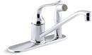Lever Handle Kitchen Faucet in Polished Chrome