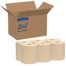 Scott&reg; Brown 8 in. Hard Roll Towel Brown (Case of 12) 
