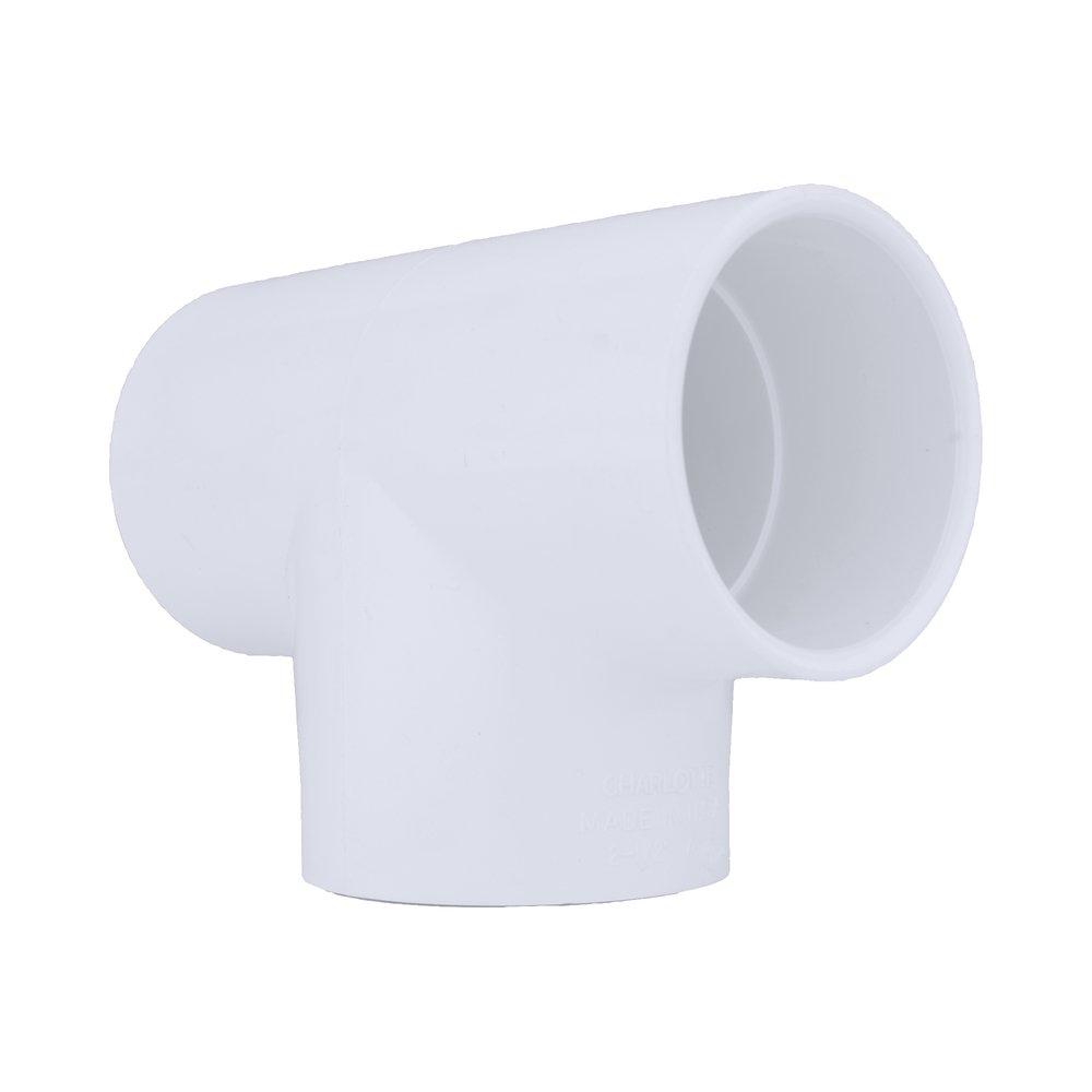 White PVC Schedule 40 Tee 