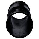 Black Hub x Spigot Service Cast Iron 1/16 Degree Bend 