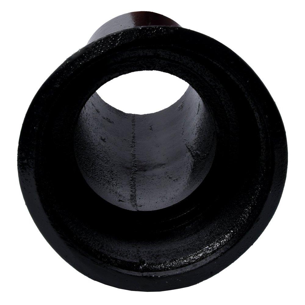 Black Hub x Spigot Service Cast Iron 1/16 Degree Bend 