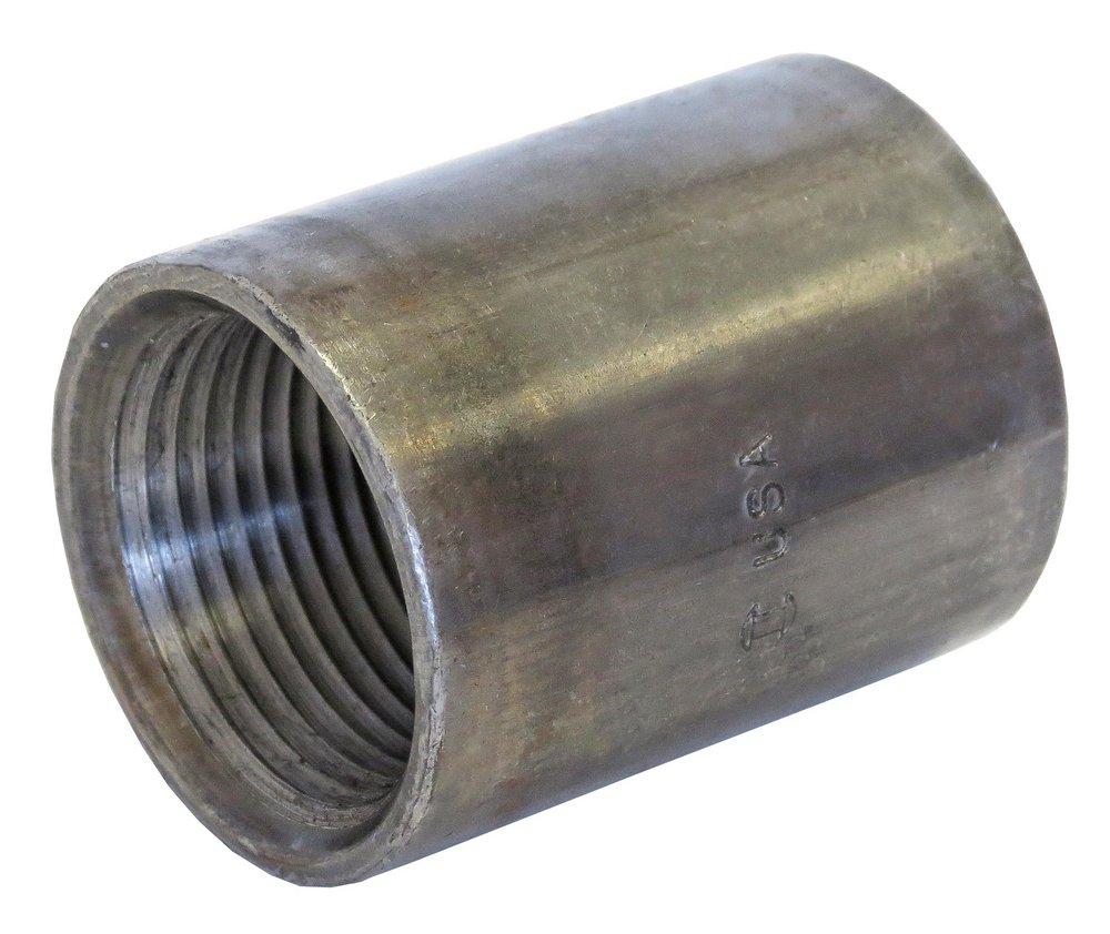 Camco Manufacturing Threaded Extra Heavy Standard Domestic Black Carbon Steel Coupling 
