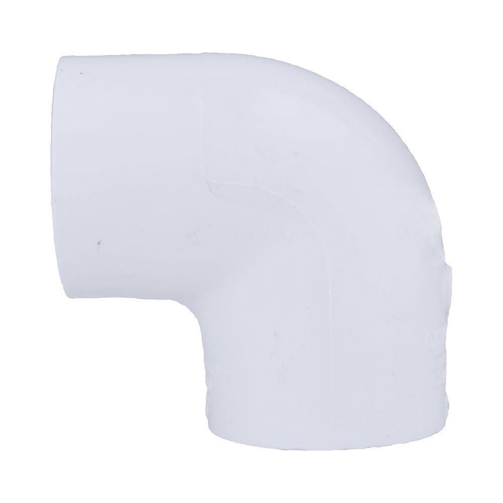 White PVC Schedule 40 90&deg; Elbow 