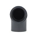 Dark Grey PVC Schedule 80 90&deg; Elbow 