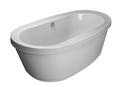 72 x 42 in. Bathtub with Right Hand Drain in White