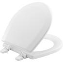 Bemis White Round Closed Front with Cover 