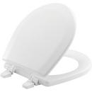 Bemis White Round Closed Front with Cover 