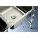 Elkay Polished Stainless Steel 3-1/2 in. Rot Drain with Lever Handle 