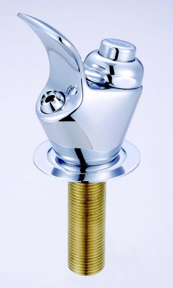 Central Brass Polished Chrome Push Button Handle Bubbler 
