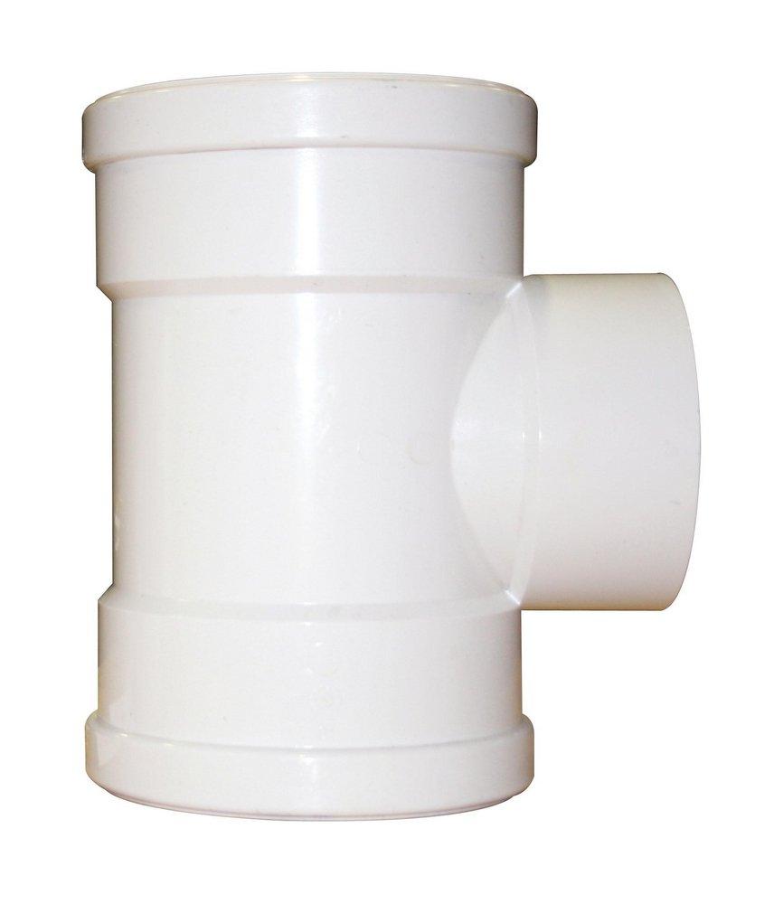 TRENCH TOUGH PLUS Gasket x Spigot x Hub Straight SDR 35 PVC Sewer Tee 