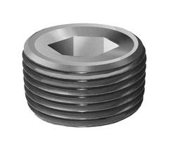 1/2 in. FNPT Steel 40 Schedule Hex Socket Plug