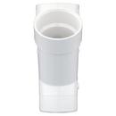 White PVC DWV Street Wye 
