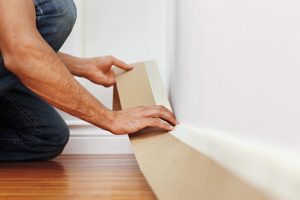 Shurtape Natural 3 in. Contractor Type I Masking Tape 