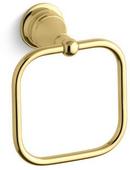 Towel Ring in Vibrant Polished Brass