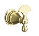 Robe Hook in Vibrant Polished Brass