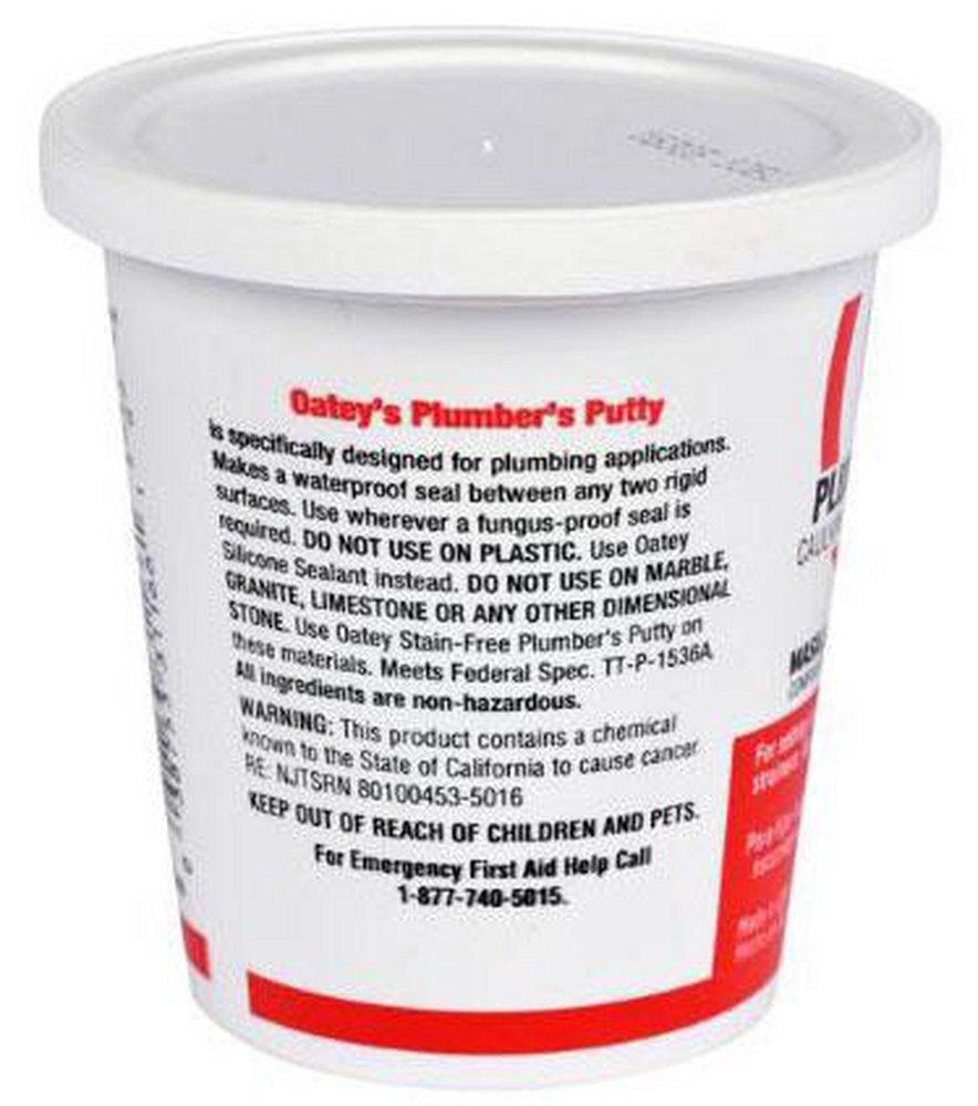 Oatey® White Regular Set Metal Putty in White 
