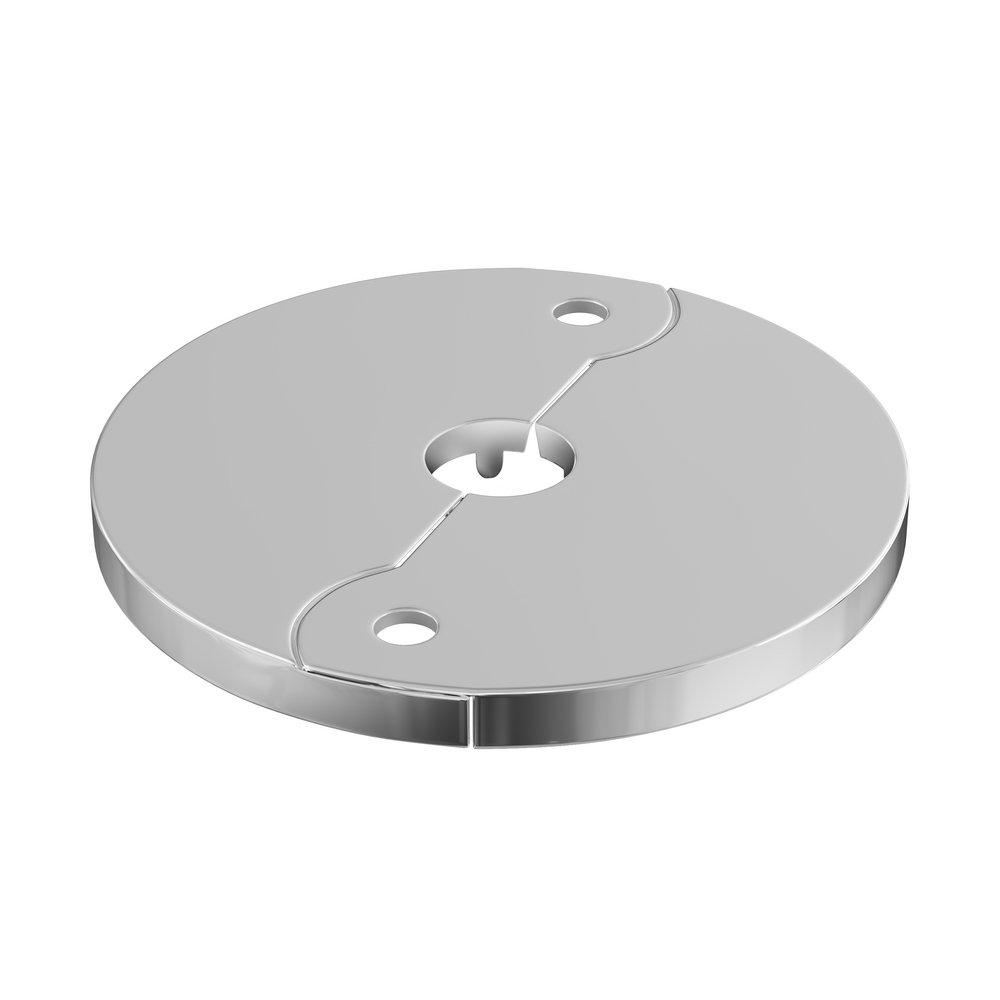 PROFLO® Chrome CTS Copper Floor Ceiling Plate 