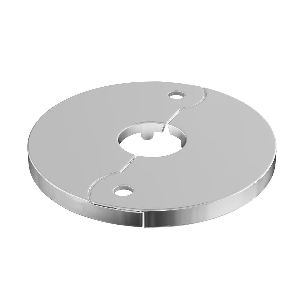 PROFLO&reg; Chrome CTS Copper Floor Ceiling Plate 