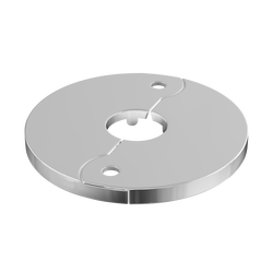 3/4 in. Steel IPS Floor/Ceiling Plate Escutcheon in Chrome