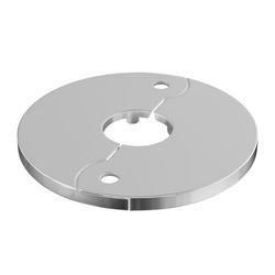 1 in. Steel IPS Floor/Ceiling Plate Escutcheon in Chrome