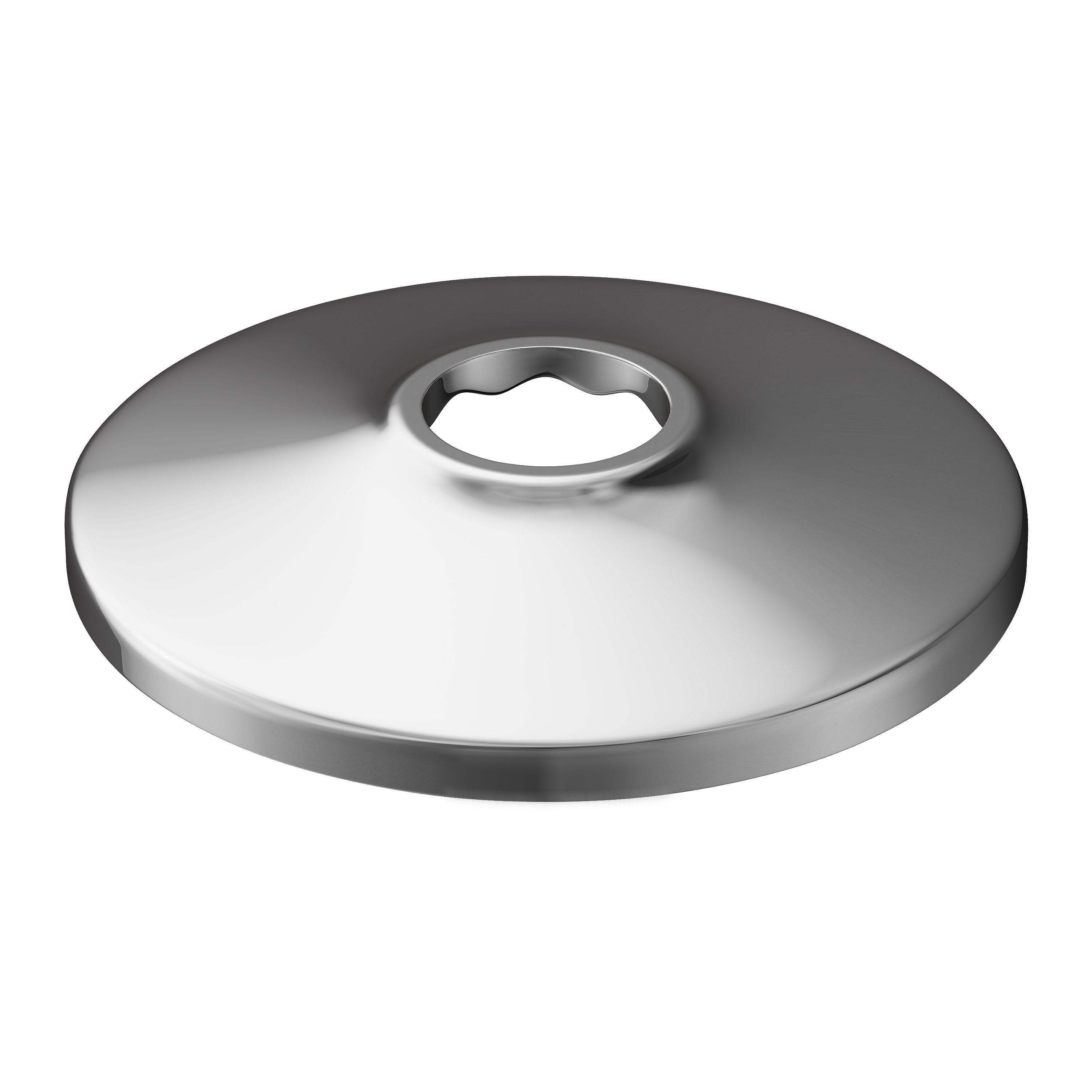 PROFLO&reg; Chrome Steel Standard Escutcheon in Chrome 