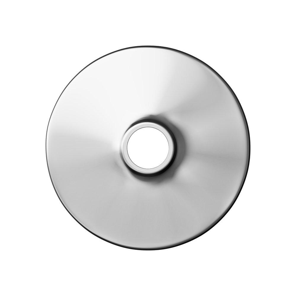 PROFLO&reg; Chrome 3/8 in. Metal Bell Escutcheon 