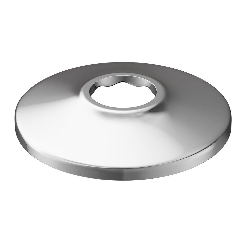 PROFLO&reg; Chrome 3/8 in. Metal Bell Escutcheon 