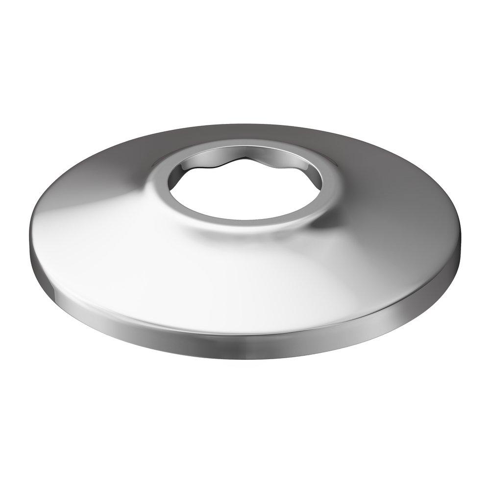 PROFLO&reg; Chrome 3/8 in. Metal Bell Escutcheon 