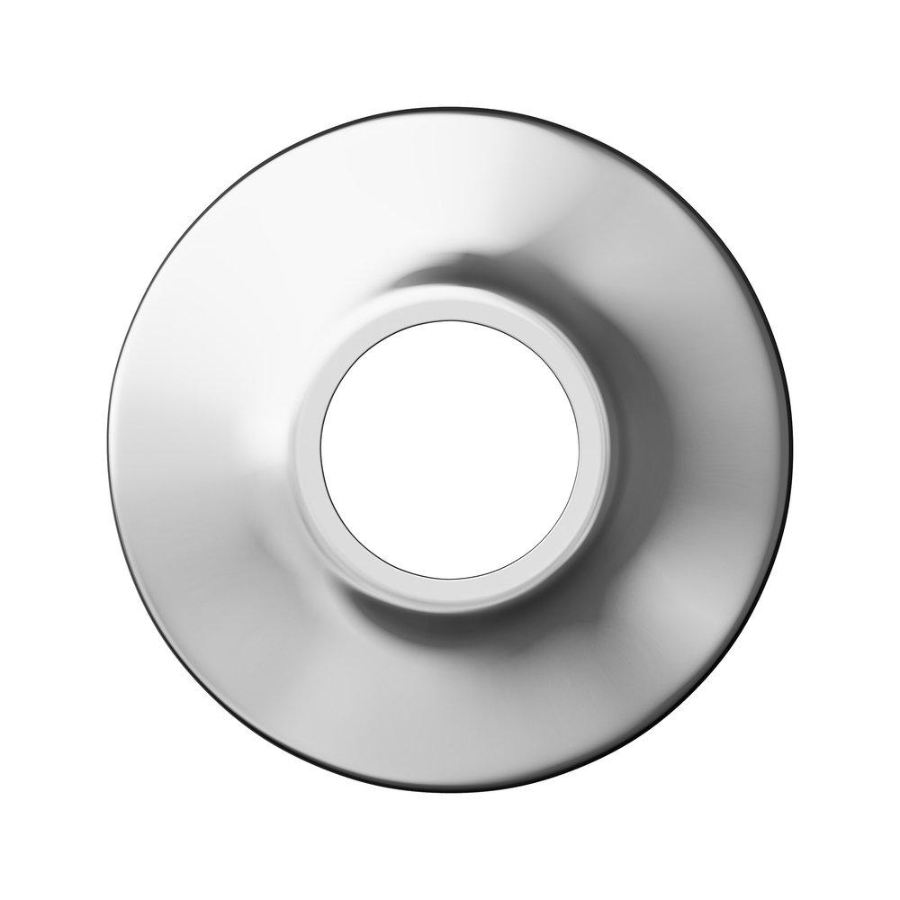 PROFLO&reg; Chrome 3/8 in. Metal Bell Escutcheon 