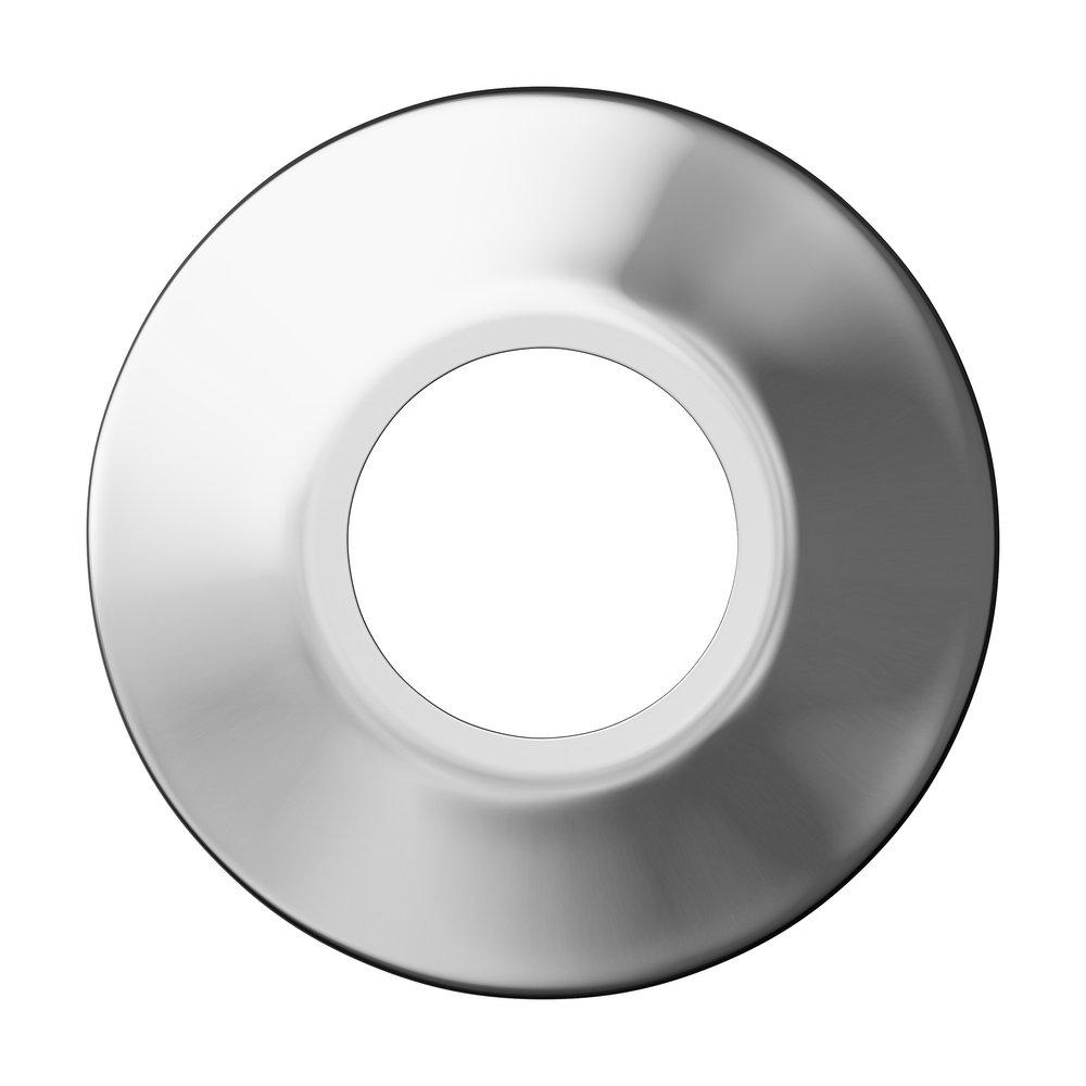 PROFLO&reg; Chrome 3/8 in. Metal Bell Escutcheon 