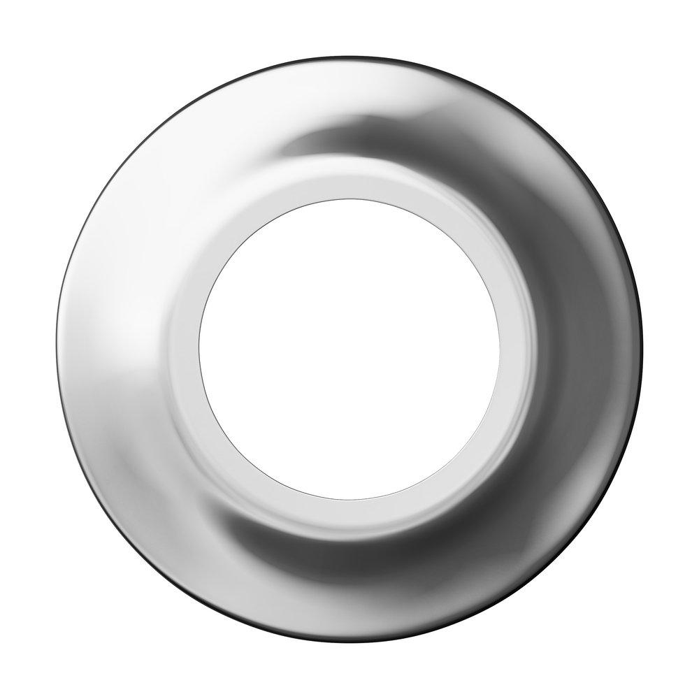 PROFLO® Chrome 3/8 in. Metal Bell Escutcheon 