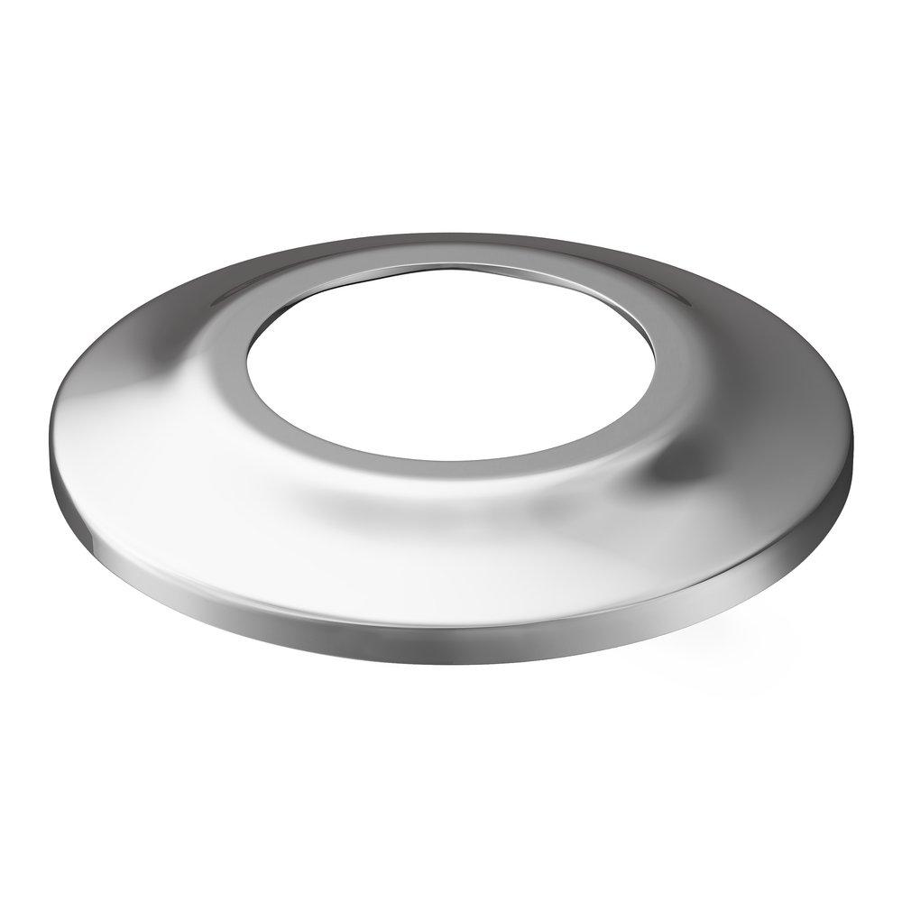 PROFLO® Chrome 3/8 in. Metal Bell Escutcheon 
