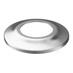 1-1/2 in. Steel IPS Standard Escutcheon in Chrome