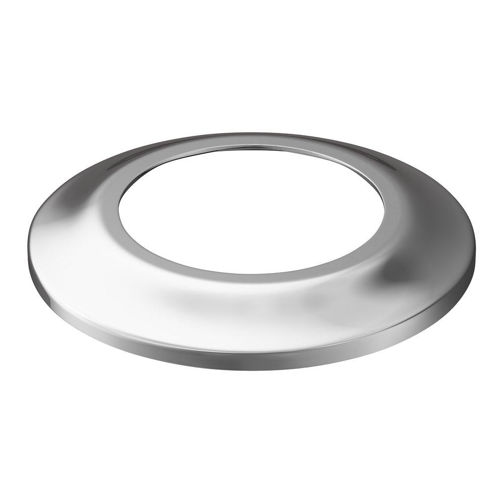 PROFLO&reg; Chrome 3/8 in. Metal Bell Escutcheon 