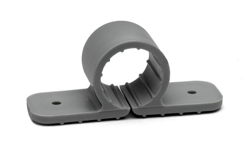 Oatey&reg; Grey Polypropylene Standard Pipe Clamp 
