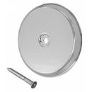 7-1/4 in. Plastic Cleanout Cover Plate in Chrome