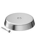 Jones Stephens Chrome Chrome Plated Cleanout Cover Plate 