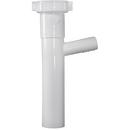 8 in. Direct Connect Branch Tailpiece in White